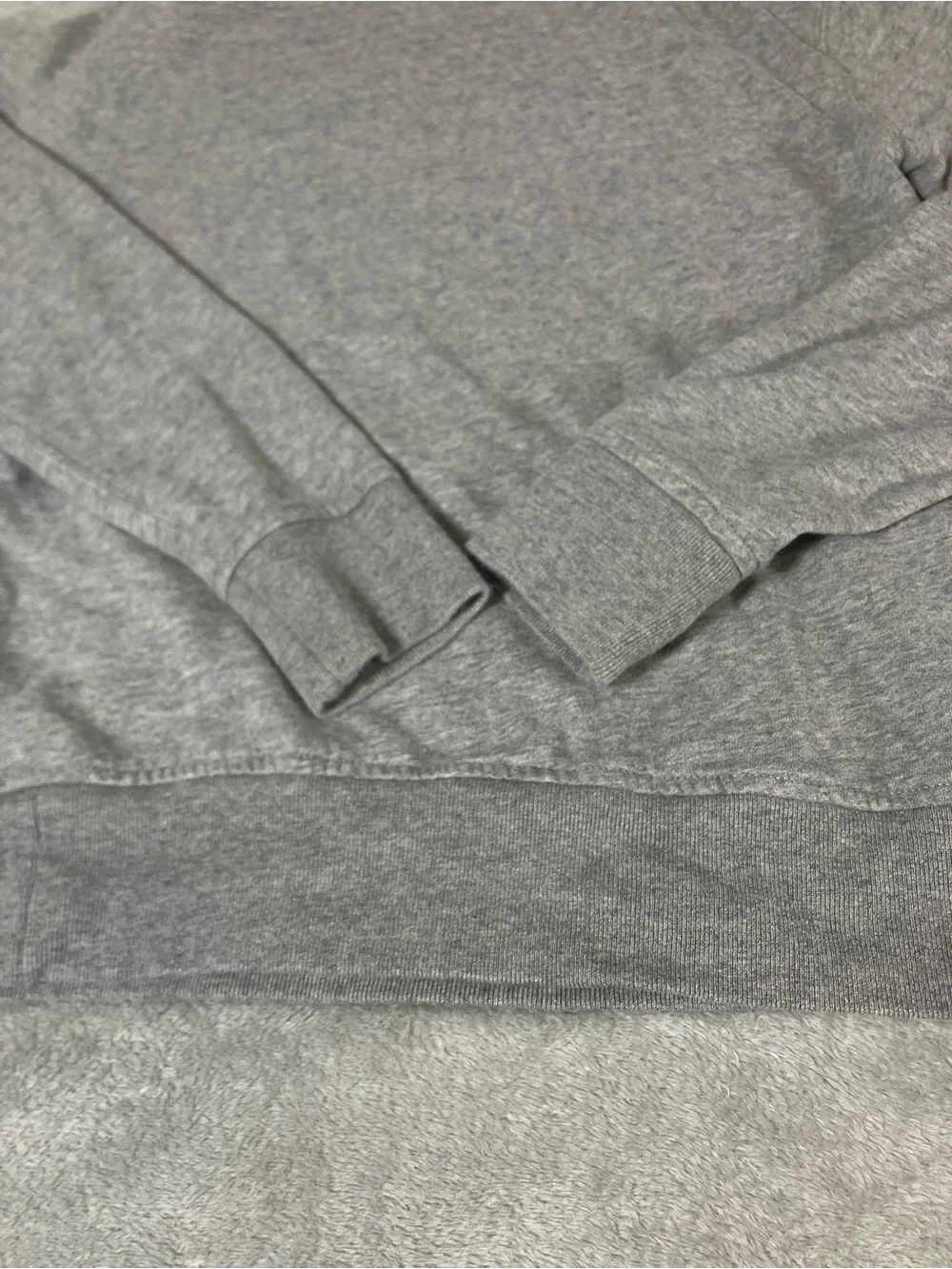 Polo Ralph Lauren Polo Bear USA Hoodie Grey Jersey Graphic Mens S/P urban Style